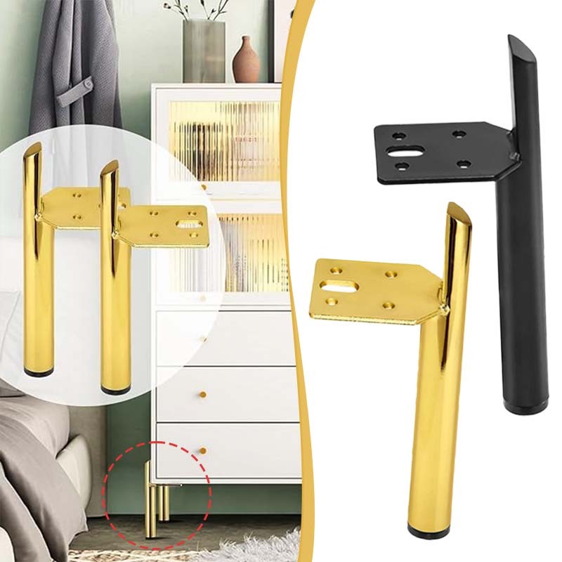 Kaki Kursi Besi Kaki Kursi Sofa Kaki Sofa Gold Kaki Kursi Besi Meja Table Leg Kaki Sofa Emas 15cm