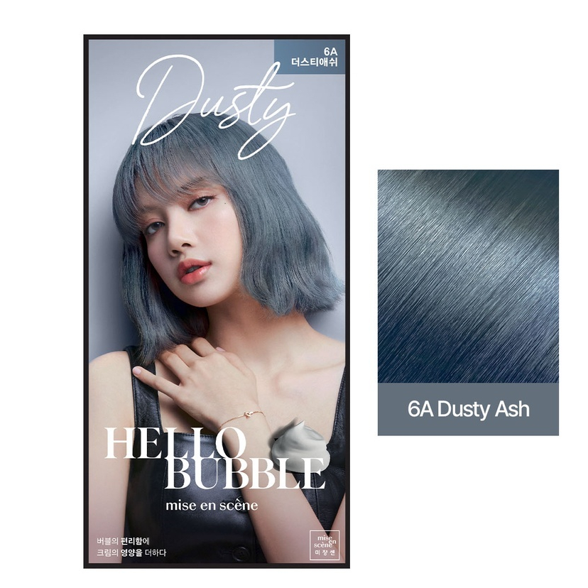 mise en scene Hello Bubble - Hair Color New 2024 - Pewarna Rambut Bubble Foam Warna Tahan Lama Alami