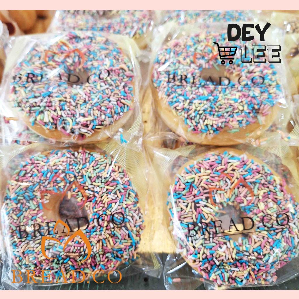 

BREADCO Donat Meses Coklat Warna-Warni Satuan Bandung