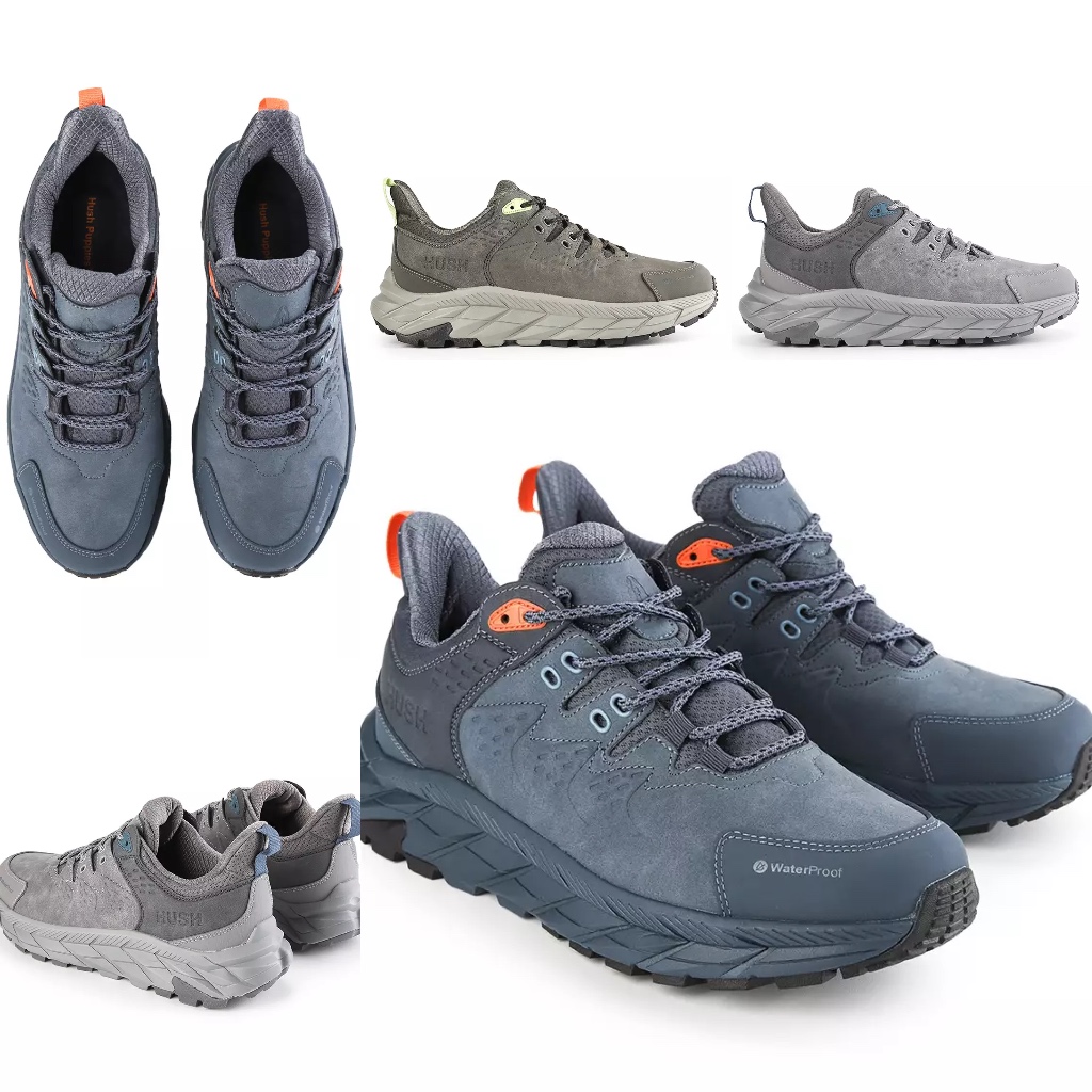 Hush Puppies Oriel Lace Up Original (Sepatu Sneakers Pria/Laki-laki)