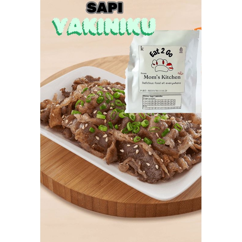 

Sapi yakiniku_yakiniku beef_healthy food_instant_enak_murah_halal