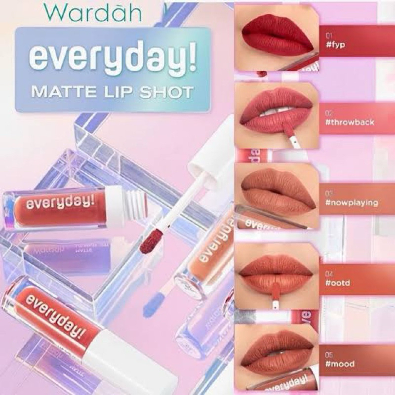 WARDAH MATTE LIP SHOT
