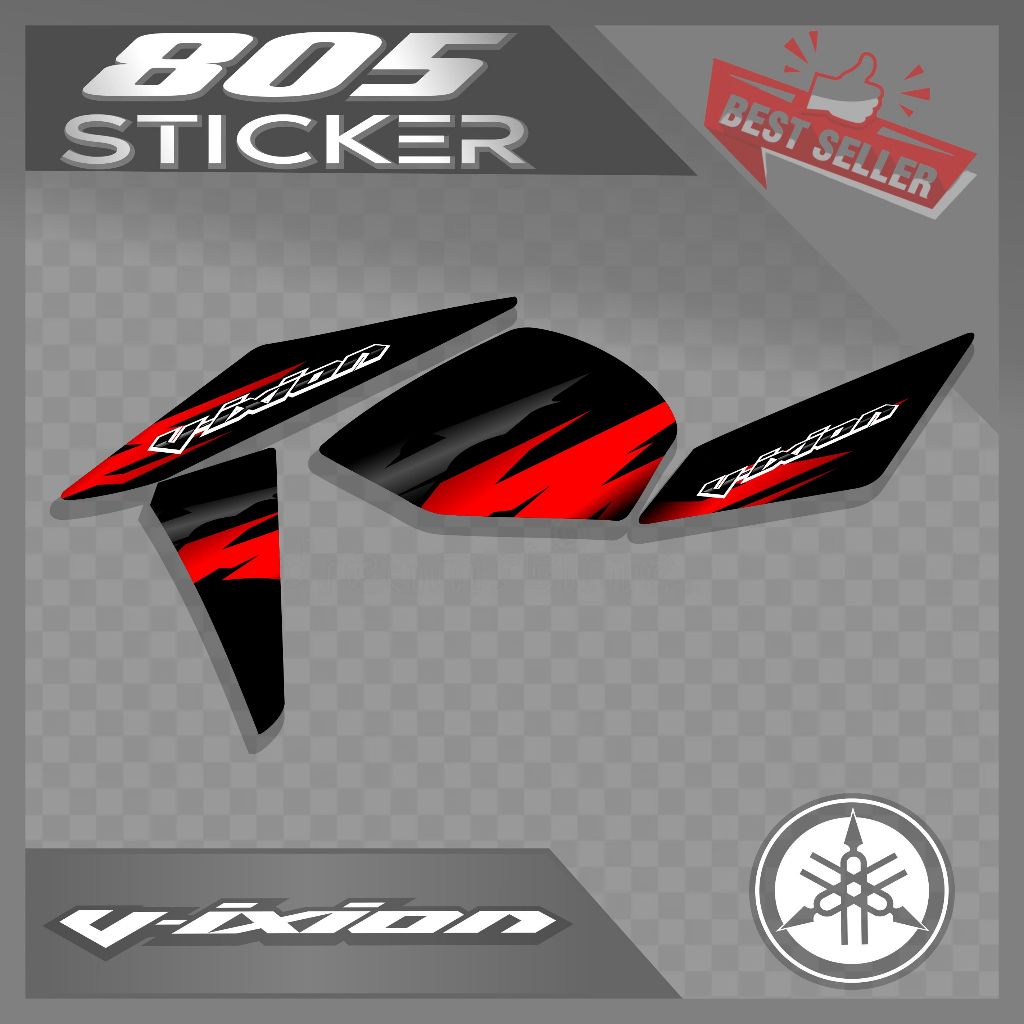 STRIPING VIXION ADVANCE/STIKER VIXION NVA/STRIPING NEW VIXION ADVANCE TERBARU