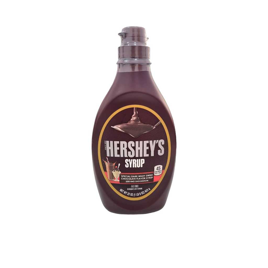 

Hersheys Syrup Special Dark Mildy Sweet Chocolate Flavour Sirup