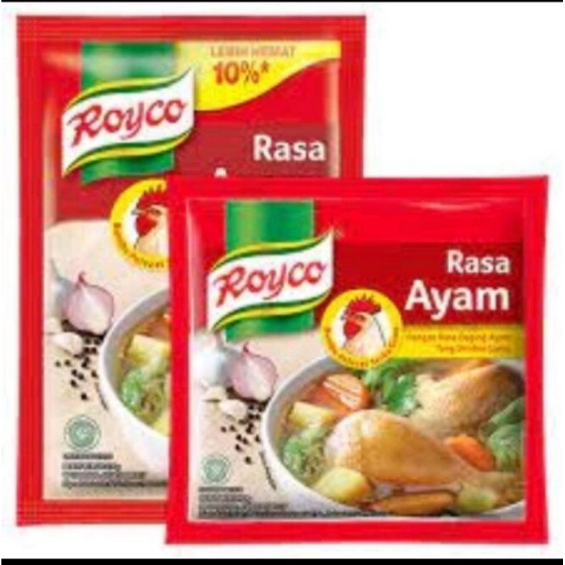 

Royco Bumbu masak Royco Penyedap Rasa Ayam Rasa Sapi isi 12 sachet