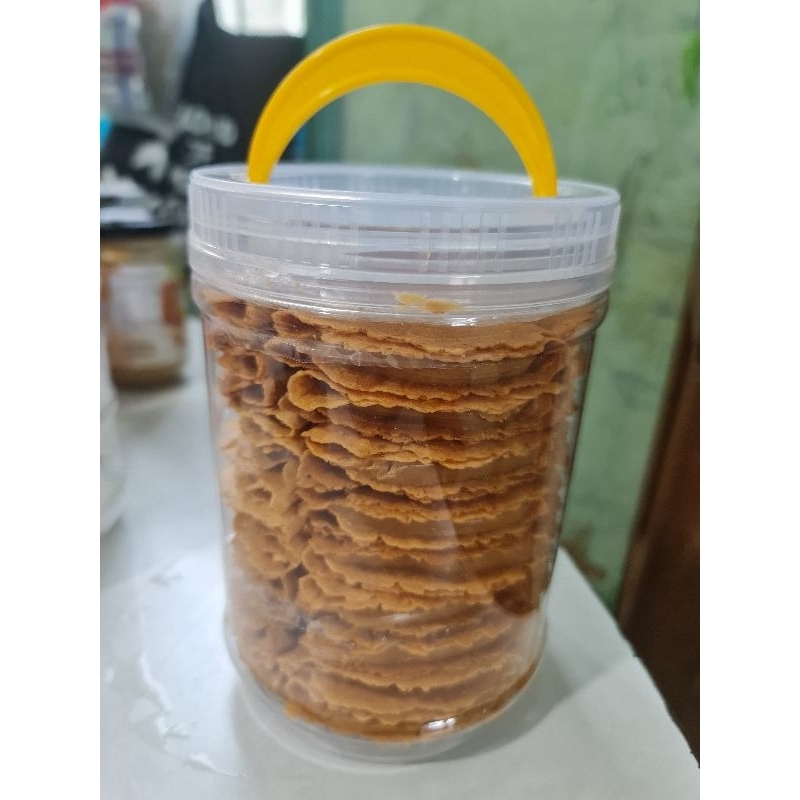 

kue kapit checken floss dan peanut