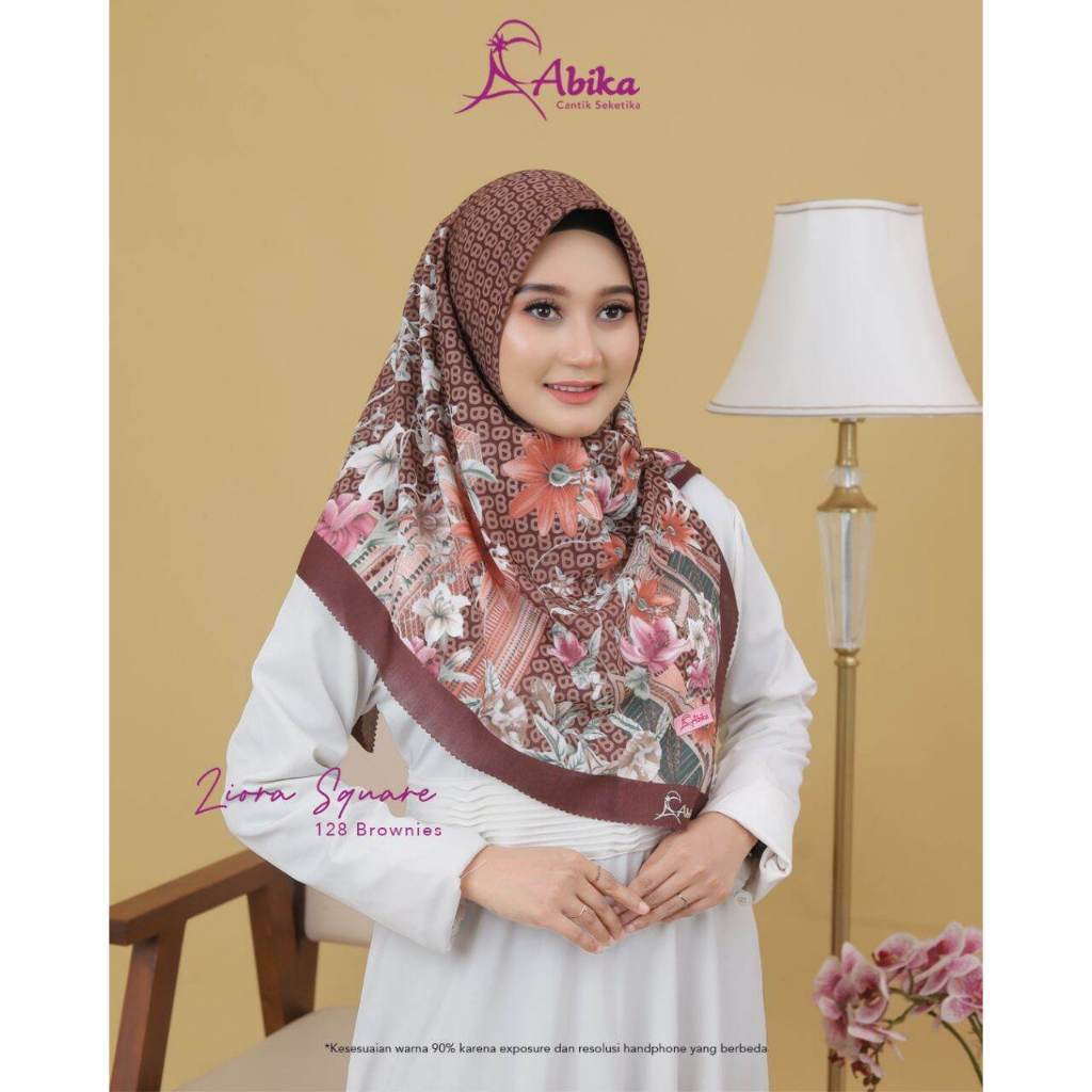 HIJAB WANITA DEWASA ABIKA RANDOM 2  LIORA SQUARE JUMBO NISSHA BERGO LIORA SQUARE