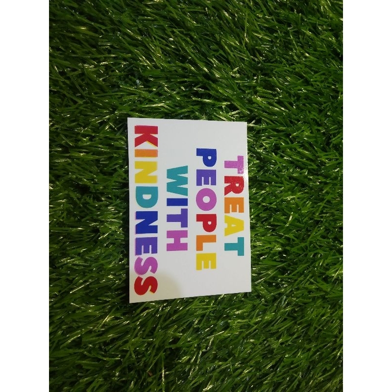 

print stiker with kindness