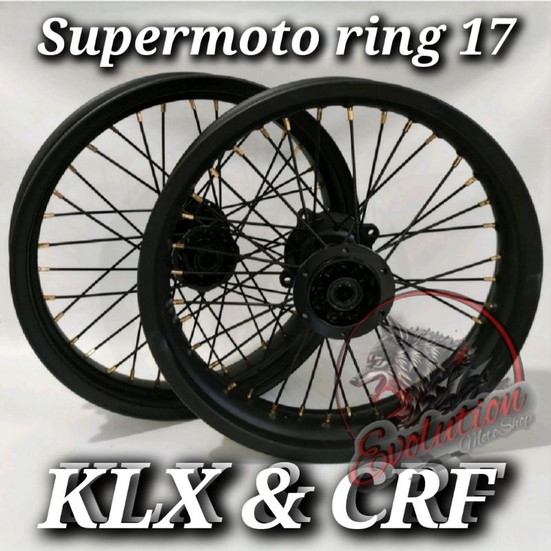 Velg SUPERMOTO RING 17 14 CRF - KLX Velg jari jari supermoto ring 17 ring 14