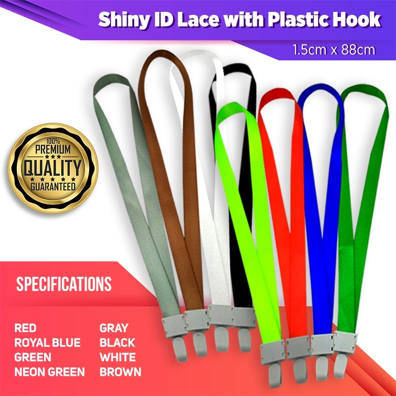 

Tali Lanyard Plastik Tali id card Model Clip tali nametag nametag panitia 1.5Cm Tali clip tali id card murah