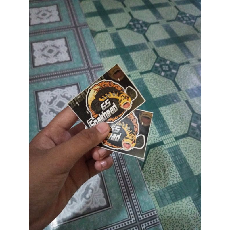 

stiker limbata 8-10cm bahan