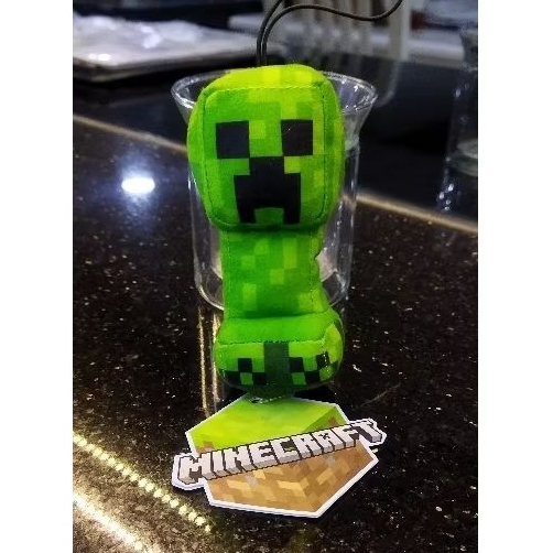 Mini Boneka Minecraft Creeper