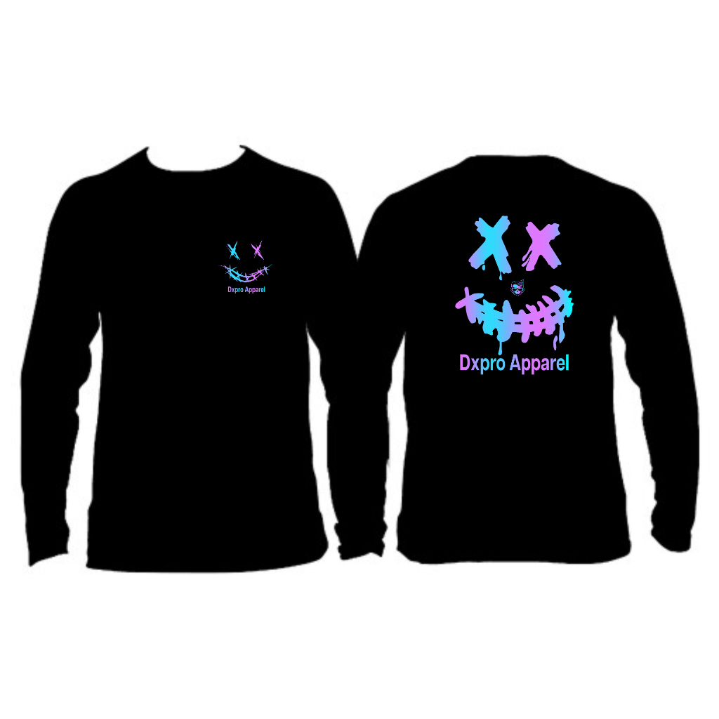 KAOS LENGAN PANJANG DXPRO APPAREL PAKAIAN PRIA ATASAN