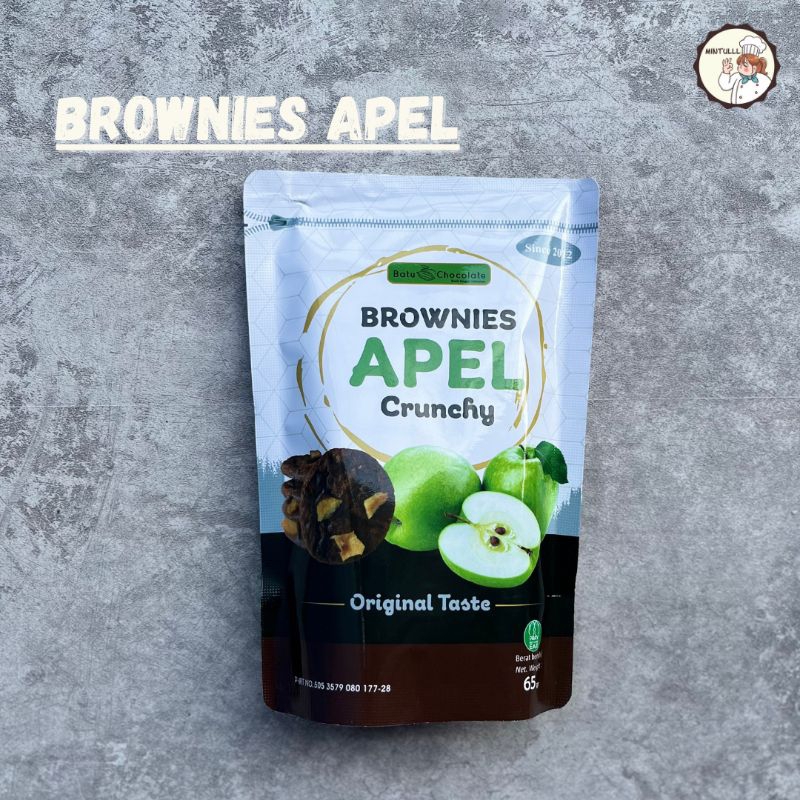 

CAMILAN KUE KERING BROWNIES APEL APPLE CRUNCHY SNACK KEKINIAN MURAH OLEH-OLEH BATU MALANG 60 GRAM