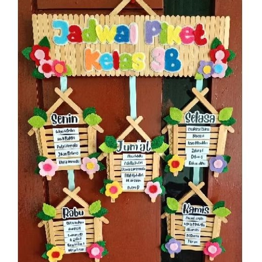 

JADWAL PIKET/MAPEL STICK ES