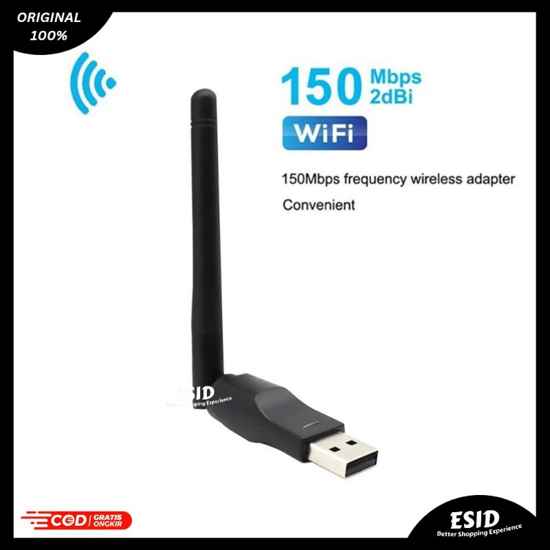 SOGO USB WIFI DONGLE 150Mbps | Dongel Wifi STB Universal | Dongle Set Top Box | Wireless USB Adapter