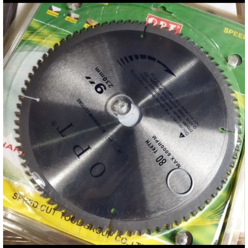Mata Potong Alumunium / Saw Blade 9 Inch 80T