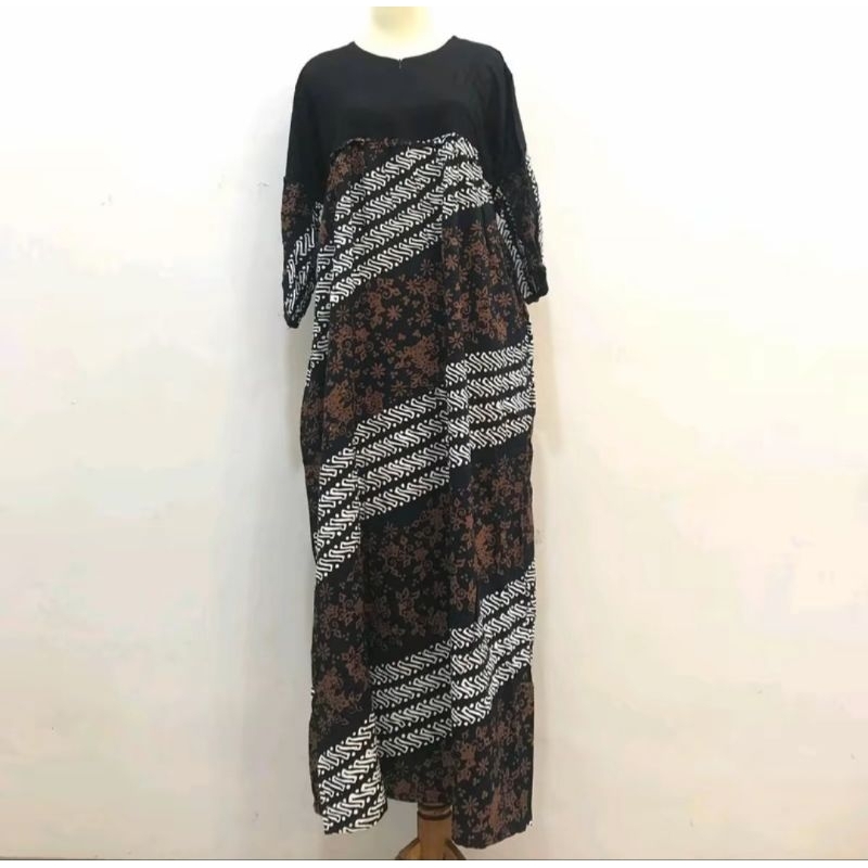 CAMELLIABOUTIQUE99 – GAMIS SOGAN NALLA BATIK KOMBINASI