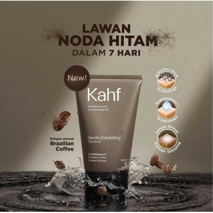 KAHF face scrub