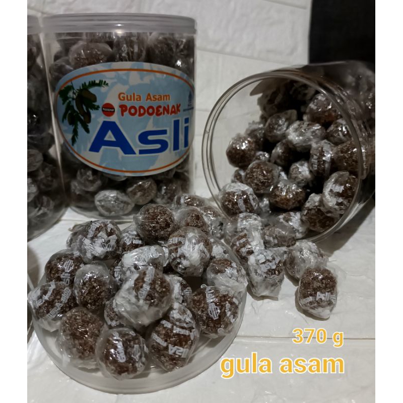 

GULA ASEM PODO ENAK 370 gram 120 butir