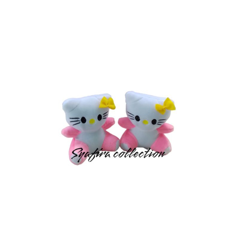 boneka karakter hello Kitty boneka hello Kitty mini boneka lucu imut boneka capit