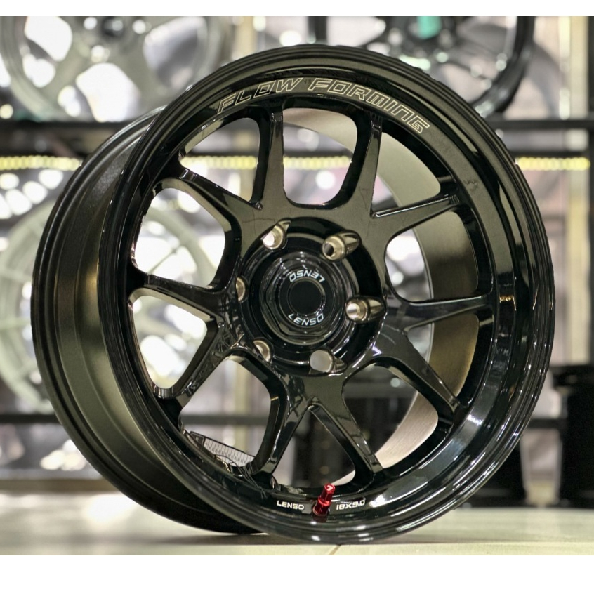 velg lenso venom6 ring 18 lebar 9 et0 velg mobil pajero,fortuner ori thailand