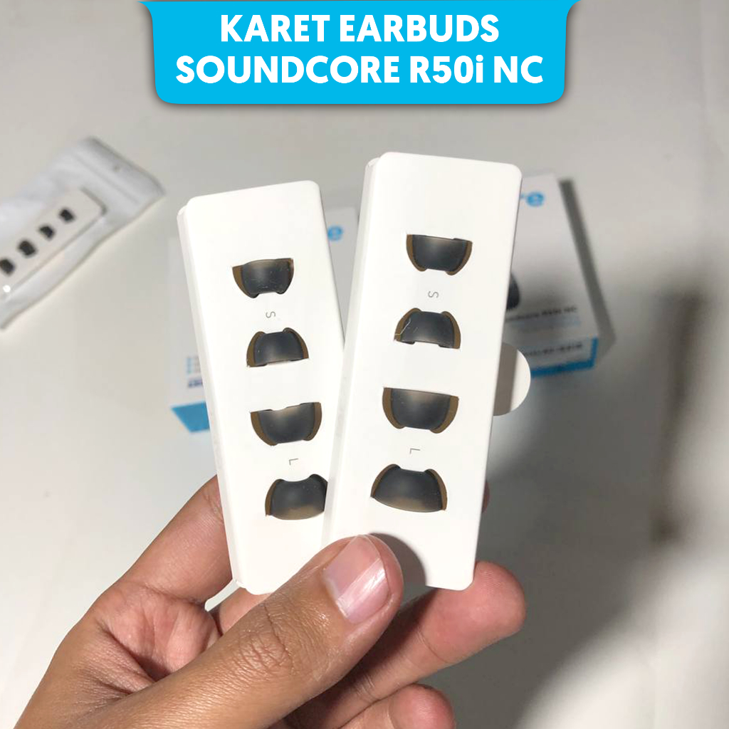 [EARTIPS] Karet Anker Soundcore A20i & Soundcore R50i Karet Earbus Silicon ORIGINAL Angker Soundcore