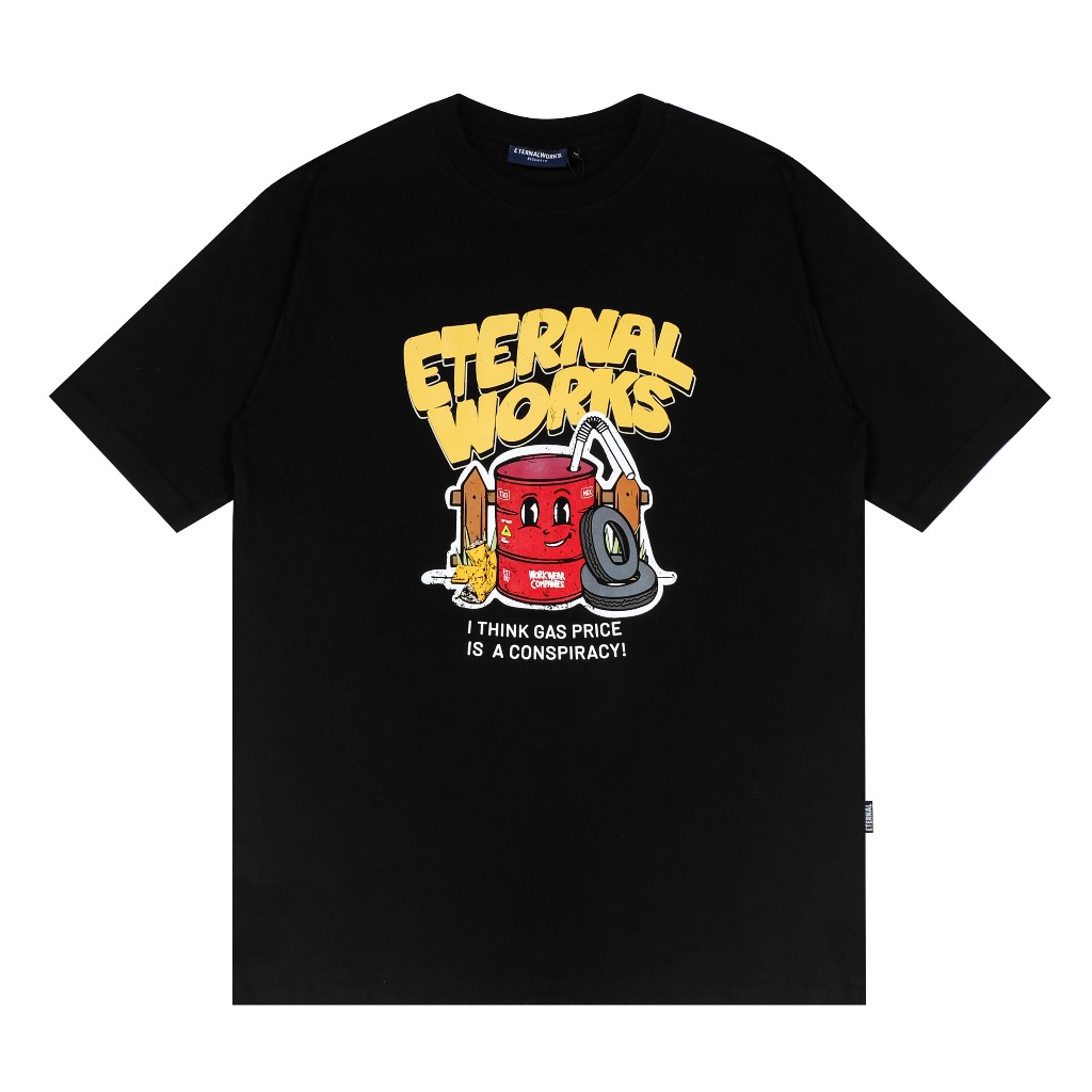 ETERNALWORKS - T-shirt Cons Black