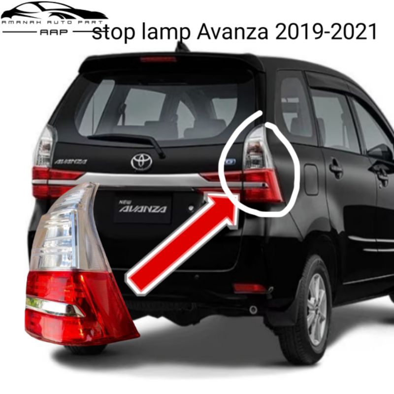 stoplamp/lampu belakang Avanza Xenia 2019 2020 2021 original