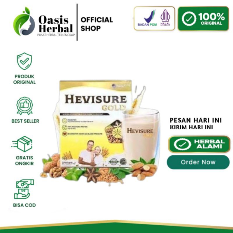 

HEVISURE GOLD MILK SUSU DIABETES DAN KENCING MANIS PANKREAS INSULIN ORIGINAL USA