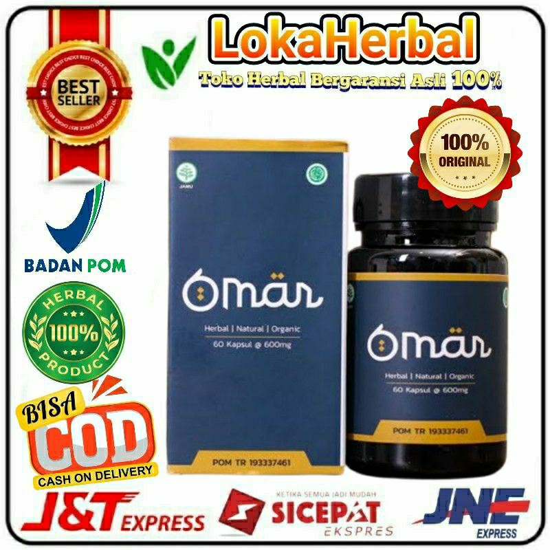 OMAR HERBAL ASLI OBAT HERBAL STAMINA PRIA OMAR ORIGINAL SUPLEMEN PRIA KUAT