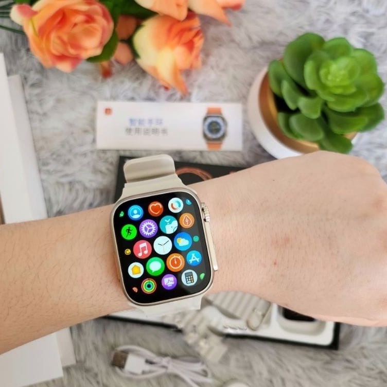 BISA COD ORIGINAL SMARTWATCH SERIES 8 ULTRA q W3N6