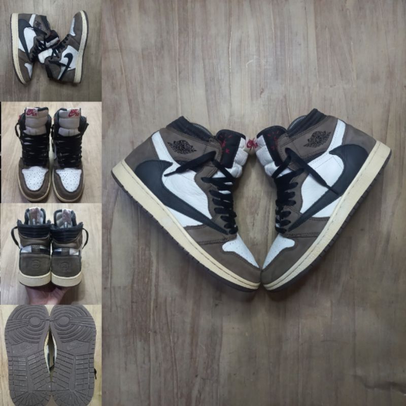 Nike air jordan 1 retro OG travis scott mocha