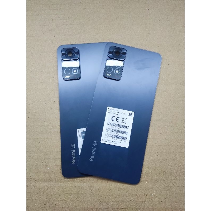 BACKDOOR CASING TUTUP BELAKANG XIAOMI REDMI NOTE 11 PRO 4G / 5G WARNA HITAM ORIGINAL COPOTAN TERPERC