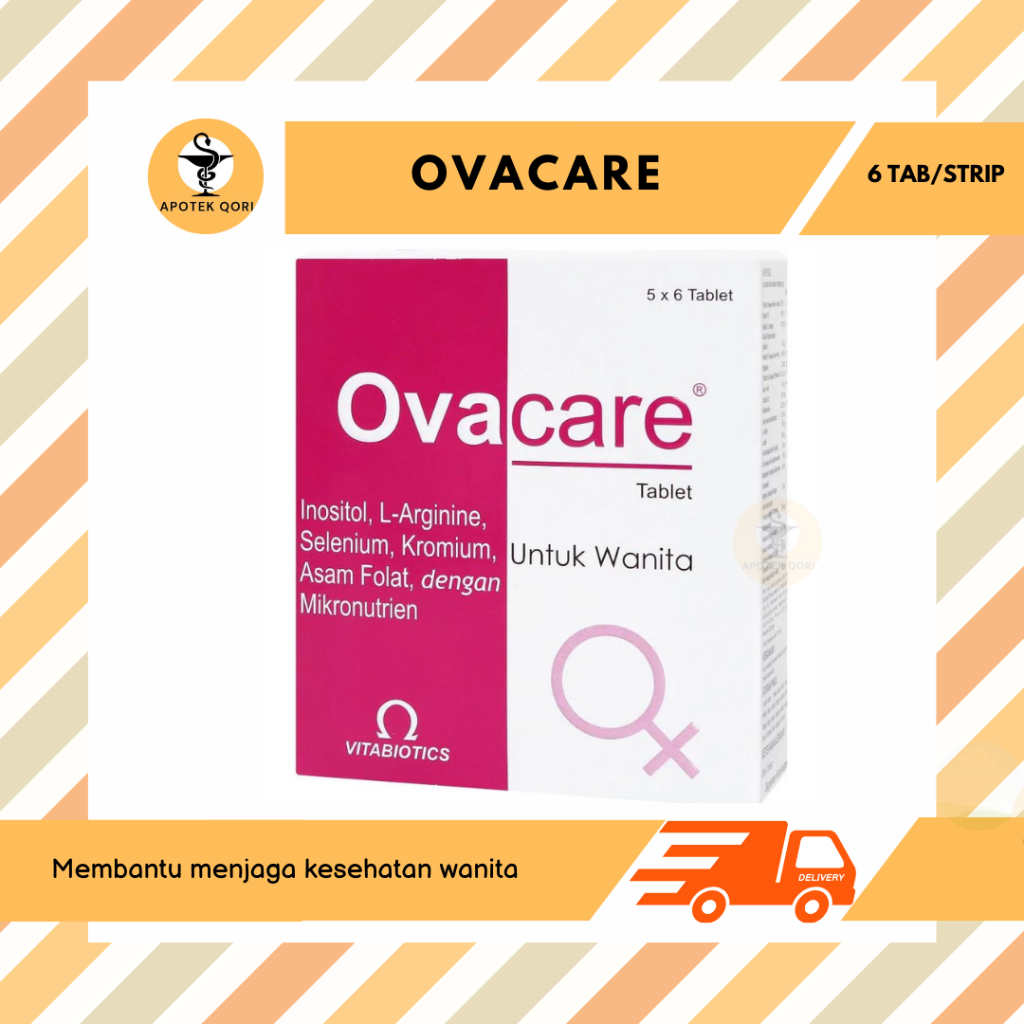 OVACARE STRIP 6 TABLET/VITAMIN PROMIL