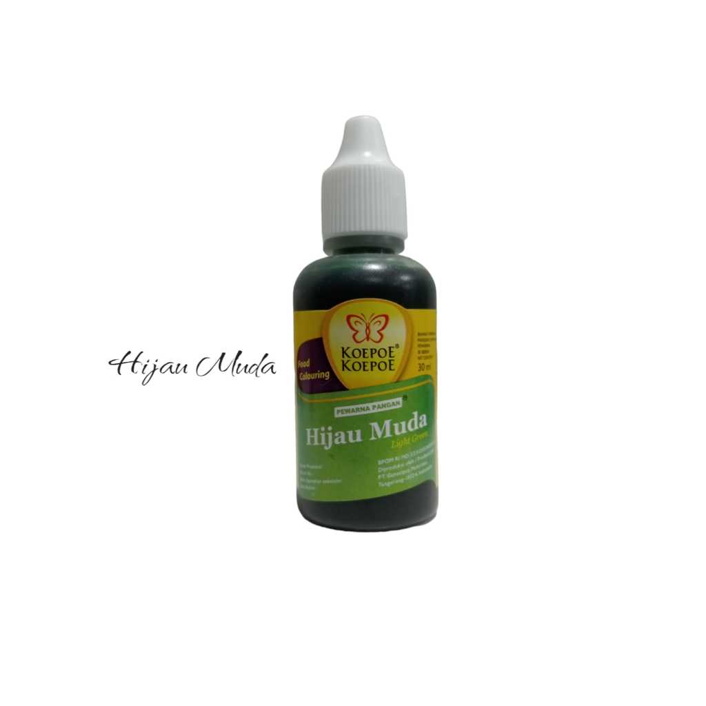 

KOEPOE KOEPOE PEWARNA HIJAU MUDA 30 ML