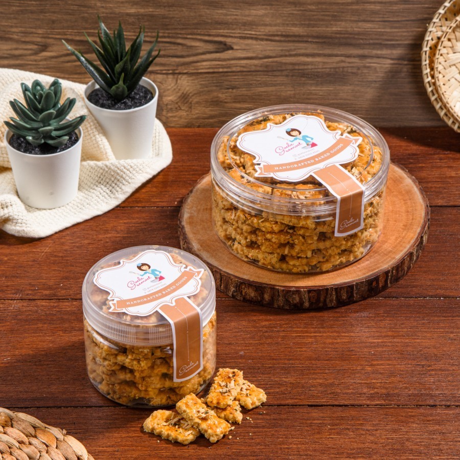

Kue Kastengel Garlic Premium Goela Semoet kue kaastengel keju garlic