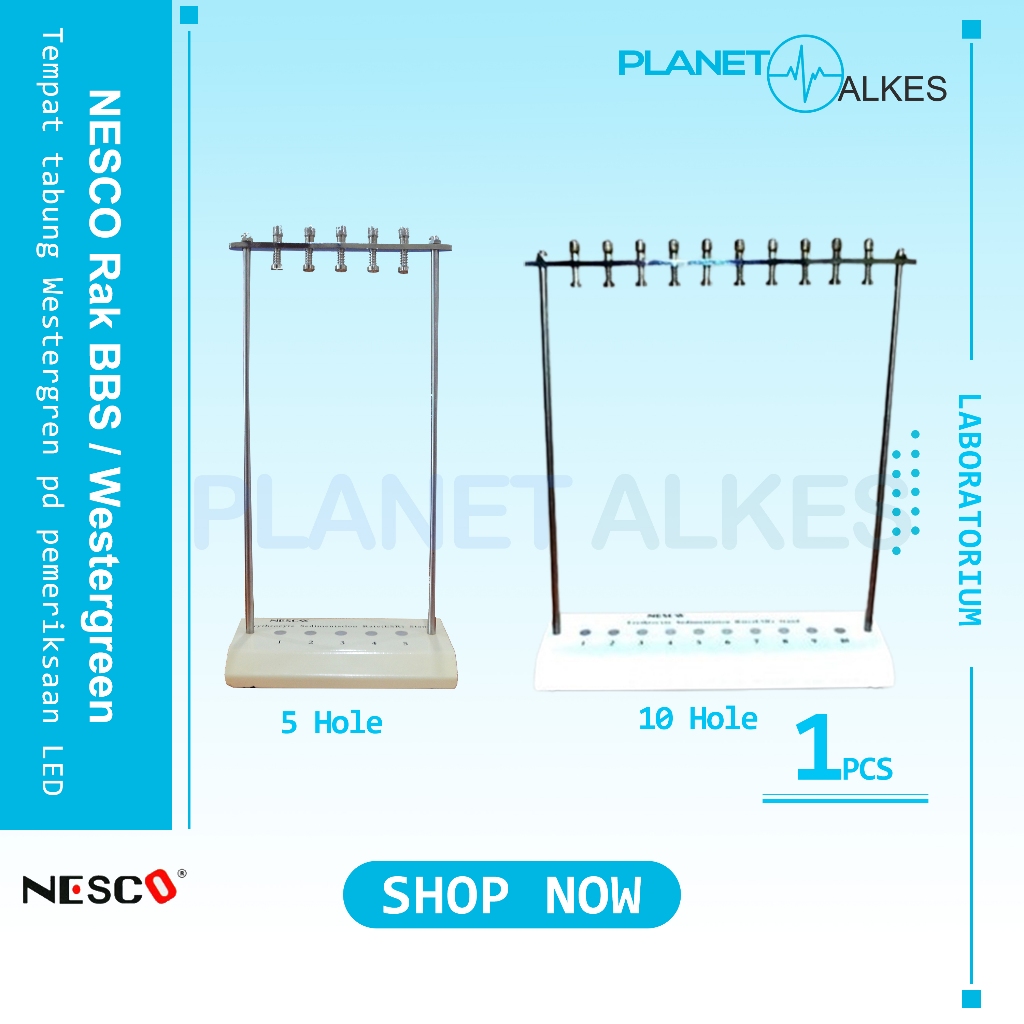 RAK ESR WESTERGREEN / RAK LED WESTERGREEN 10 HOLE NESCO RAK BBS