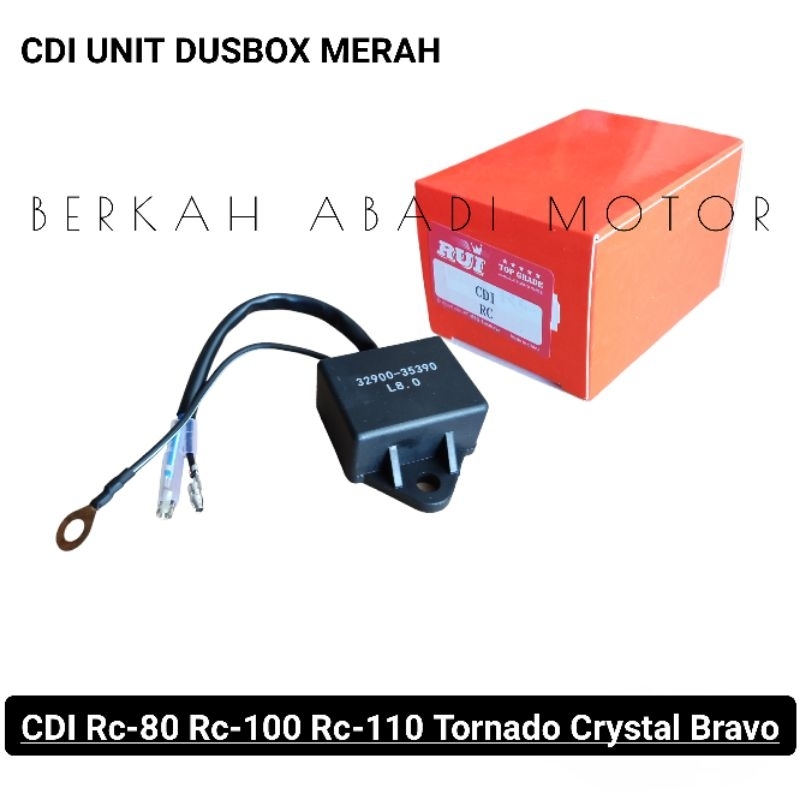 CDI RC80 RC100 RC110 CKD Dus Merah | CDI unit RC 80 100 110 Tornado Motor Murah Crystal Bravo