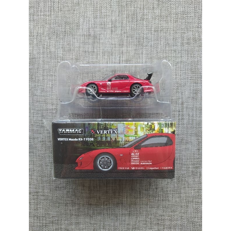 Tarmac Works Mazda RX7 Vertex Merah