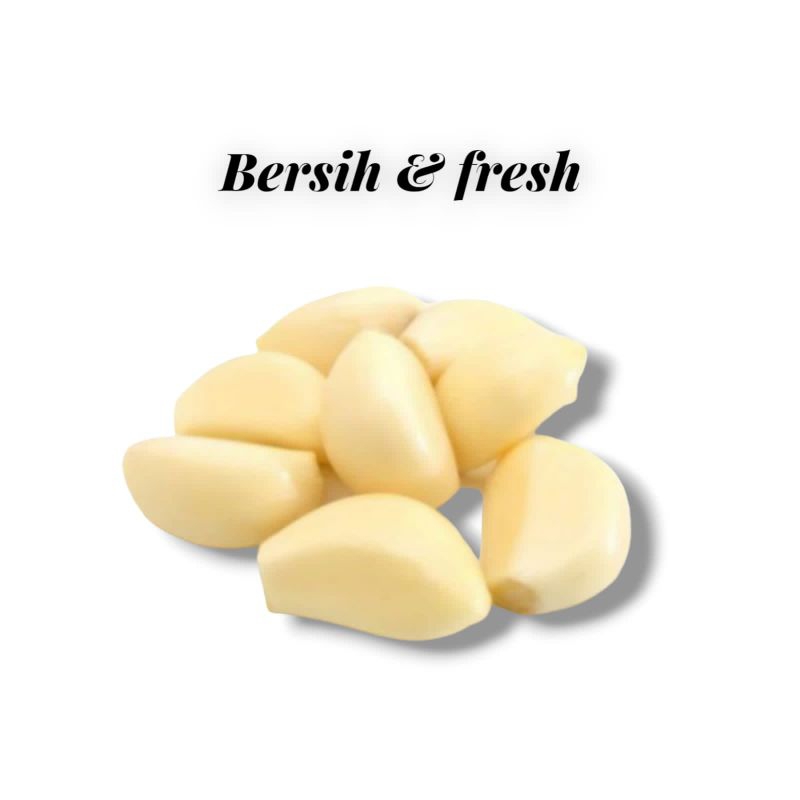 

Bawang Putih Kupas 100 Gram Palembang