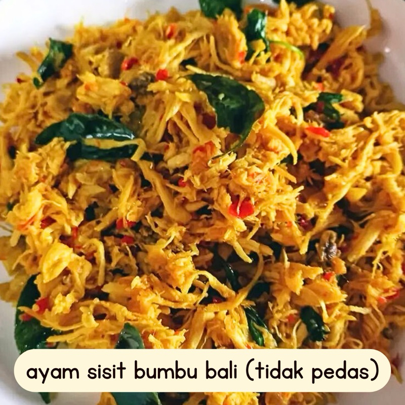 

KIRIM INSTAN ayam sisit bumbu bali (frozen)