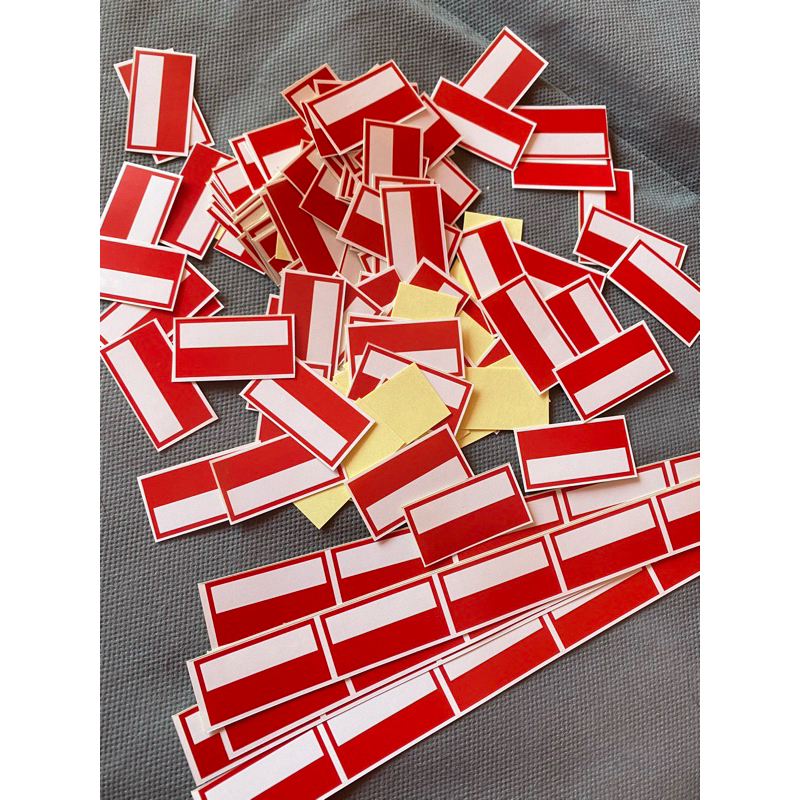 

Stiker Bendera Tempel Pipi isi 50pc / stiker aestetik / anak dewasa / stiker costume