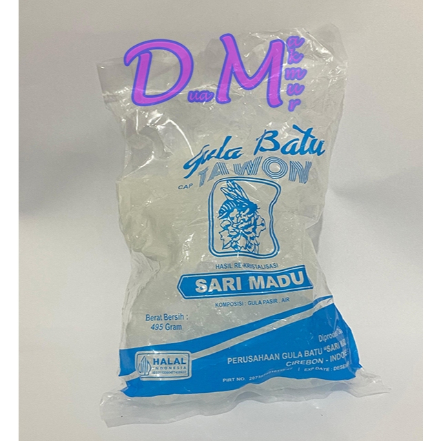 

Gula batu kristal super cap tawon sari madu