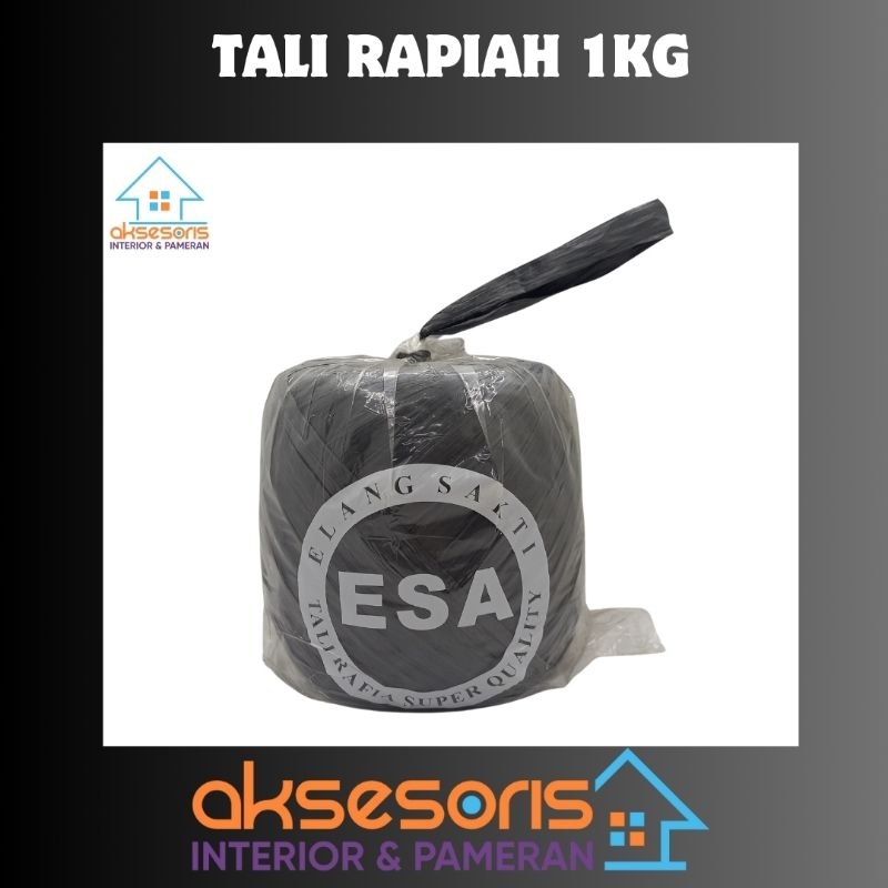 

Tali Rapia 1 kg Merk ESA - hitam