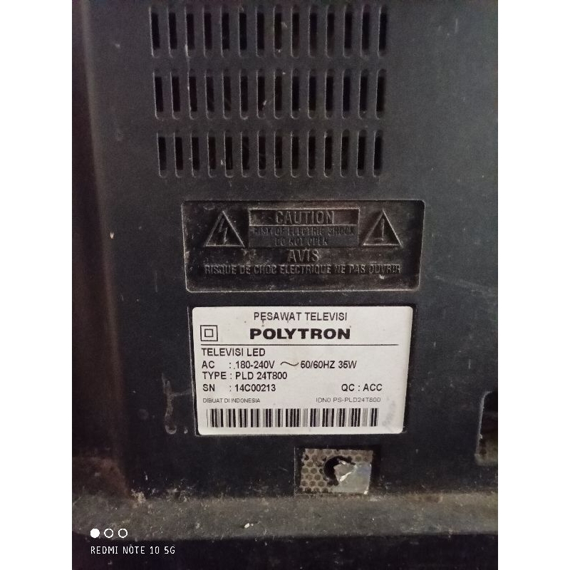 mainboard & psu  polytron PLD24T800