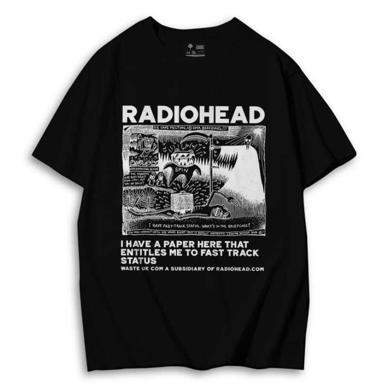 Kaos Band Radiohead - Artwork 2 | Kaos Band Rock | Kaos Band Metal | Official Bootleg Pushout