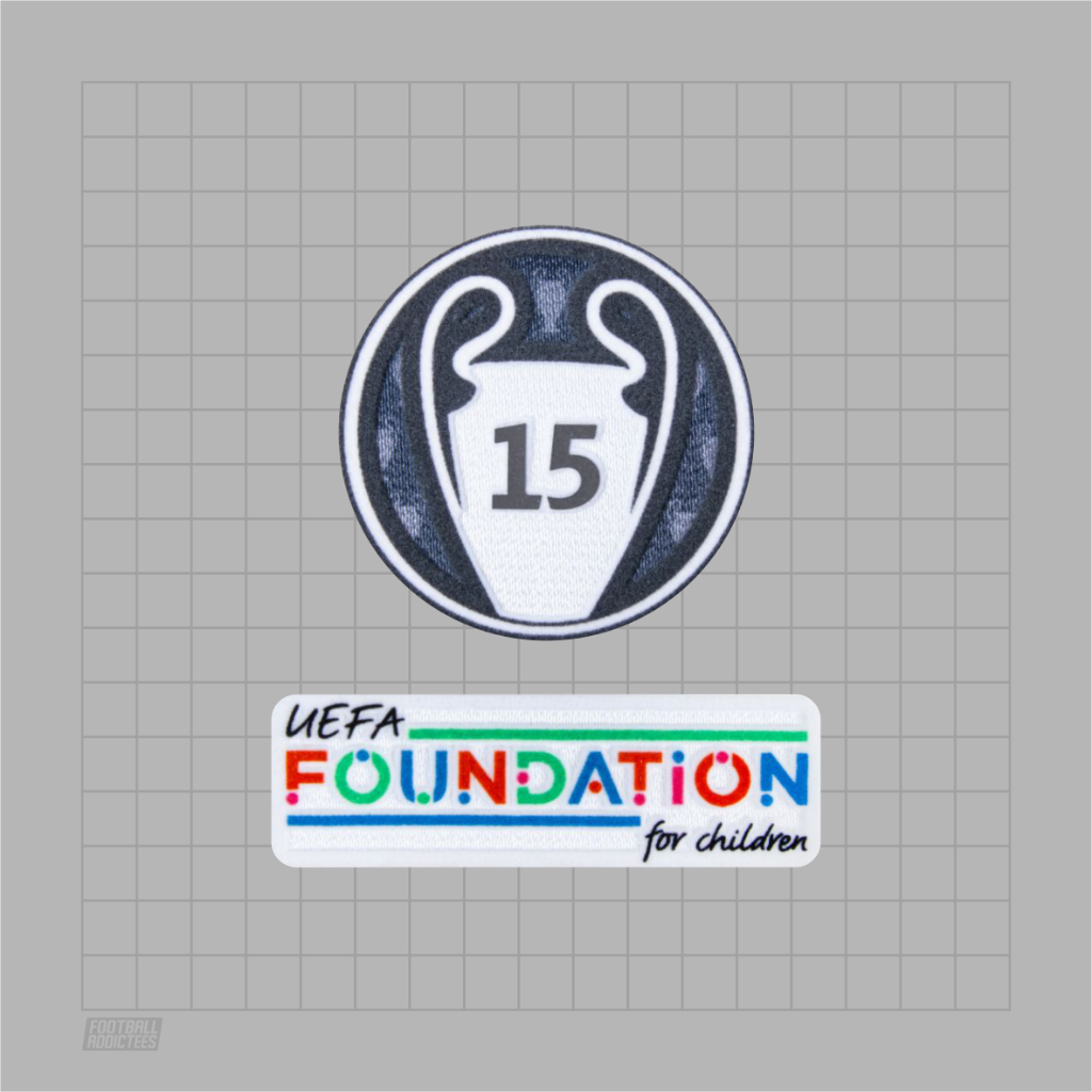 PATCH SLEEVE UCL CHAMPIONS LEAGUE DEFENDING 15 REAL MADRID