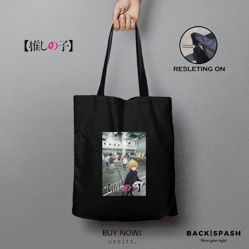 Totebag Oshi No Ko - Totebag Tas Anime Oshi No Ko THD