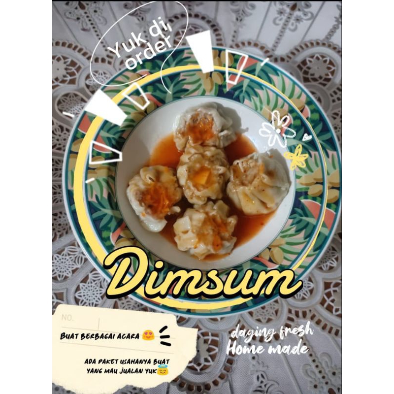 

Dimsum Gemoy/dimsum frozen food/dimsum isi 100pcs, dimsum isi 50pcs dan dimsum isi 25pcs